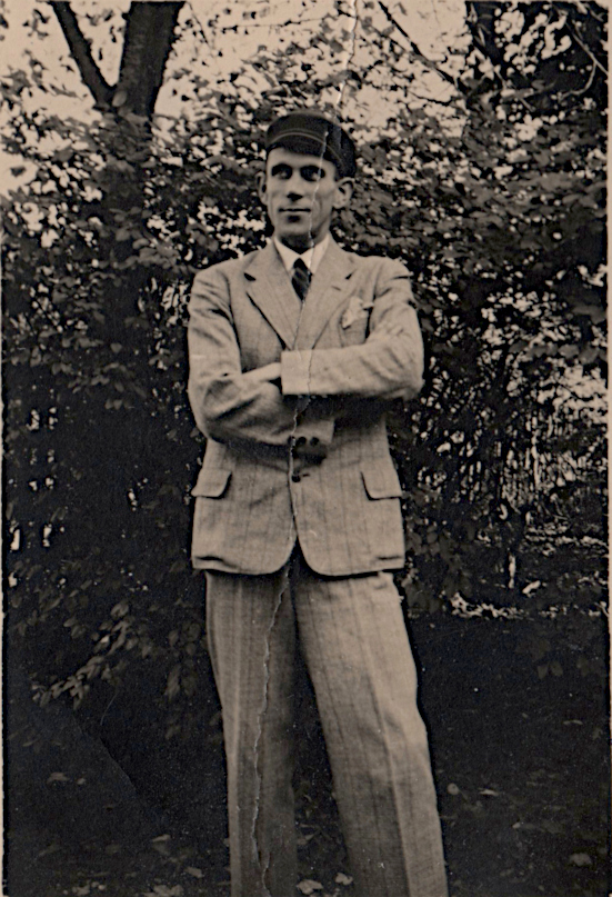 Georg Rupprecht als Student im Couleur der von ihm mitgegründeten katholischen Studentenverbindung "Austro-Peisonia" Wien