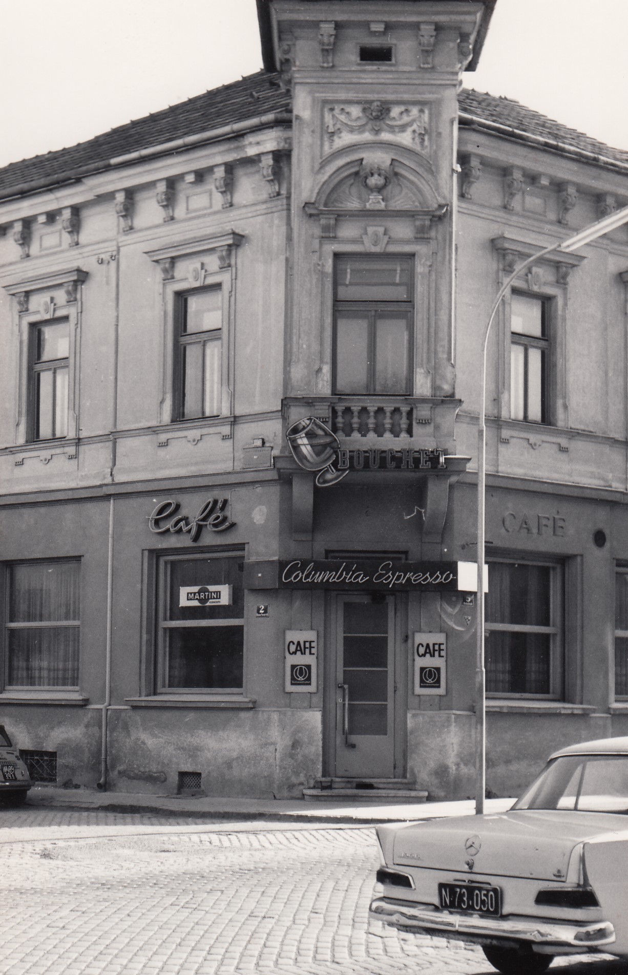 Das Café Rabenseifner im Jahre 1967