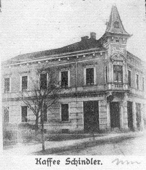 Das Café Schindler um 1900/1901